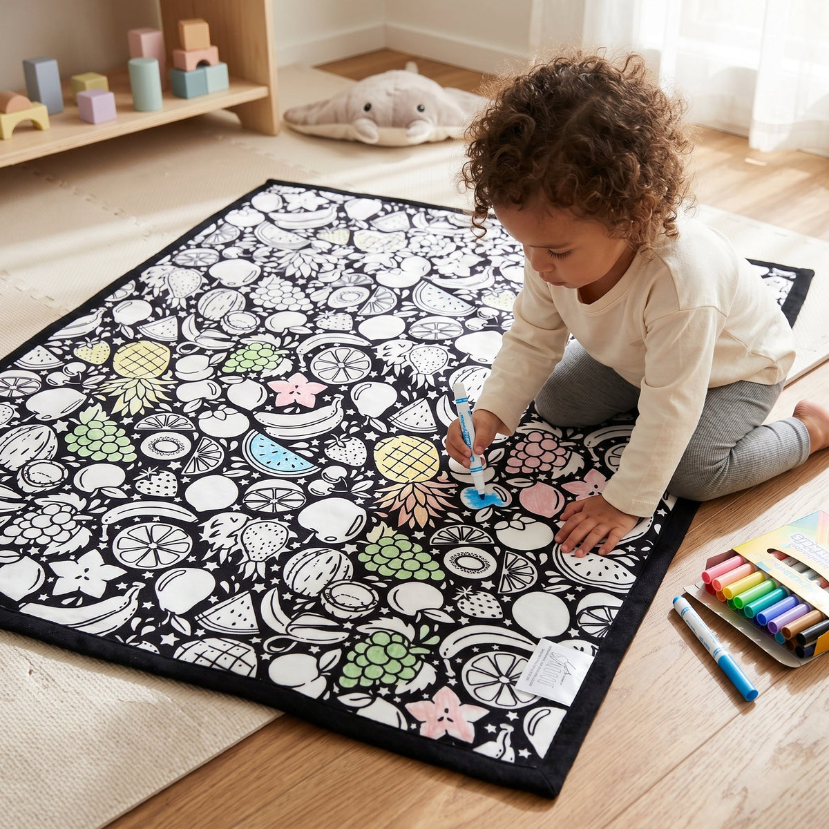 Meadow Coloring Blanket