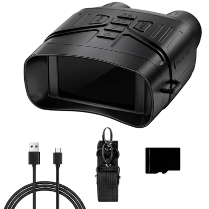 4K Digital Night Vision Goggles with 3" Screen and 5000mAh Battery