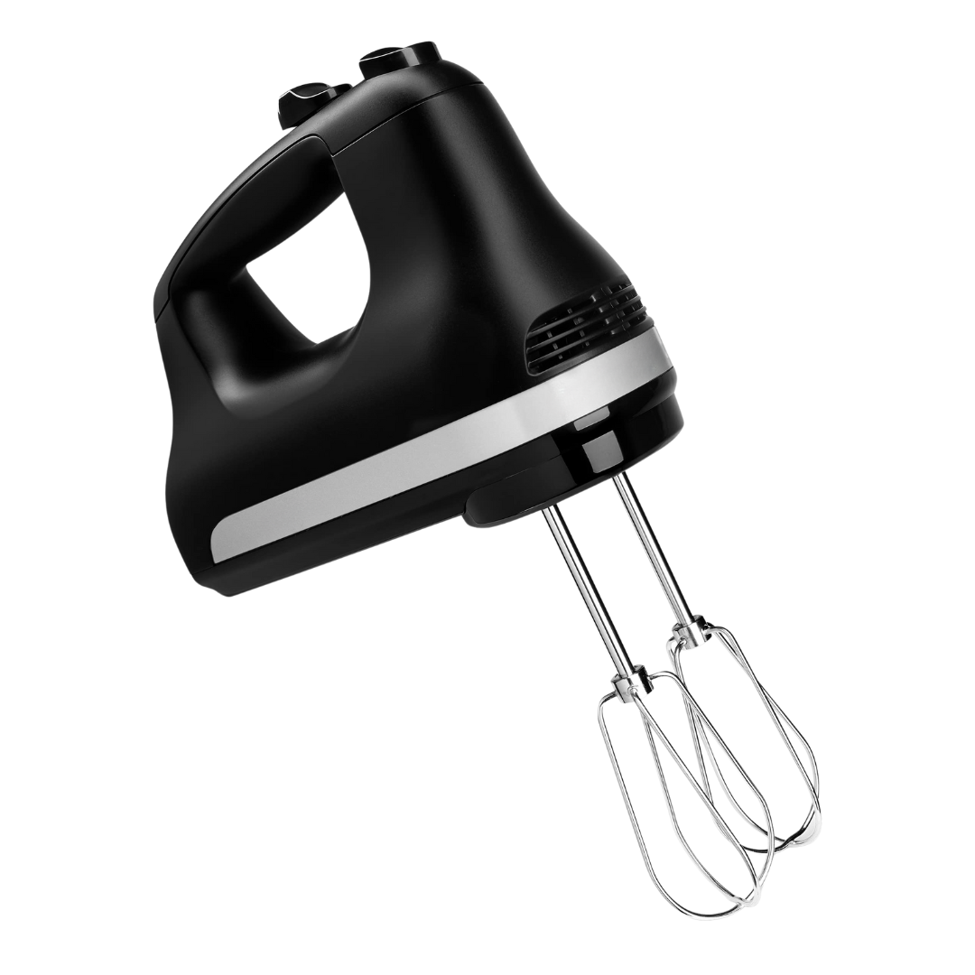 5 Speed Hand Mixer with Turbo Beaters, Lightweight & Compact