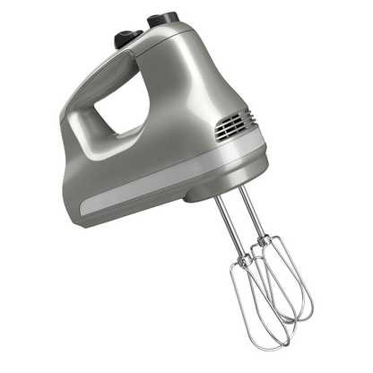 5 Speed Hand Mixer with Turbo Beaters, Lightweight & Compact