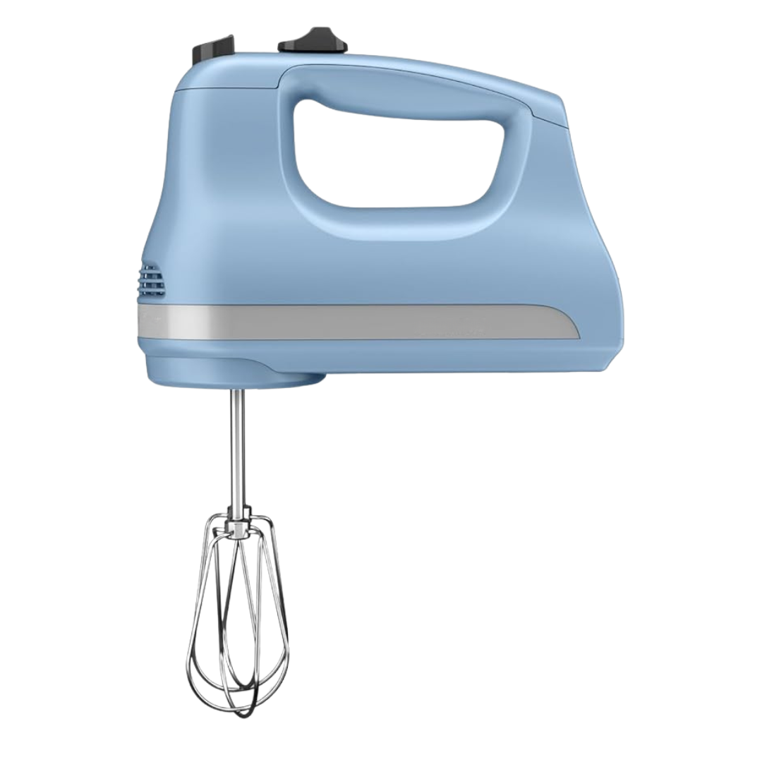 5 Speed Hand Mixer with Turbo Beaters, Lightweight & Compact