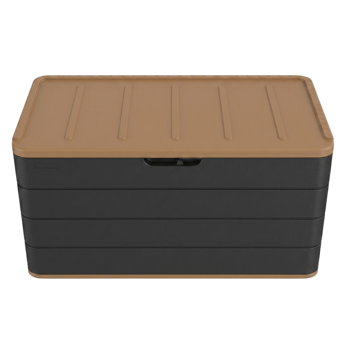 568 L Yard Storage Bin Resin Box with Lid for Equipment Organization