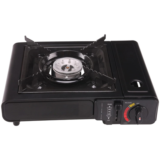 8500 BTU Portable Butane Gas Stove for Camping and Outdoor Cooking