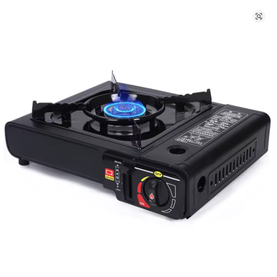 8500 BTU Portable Butane Gas Stove for Camping and Outdoor Cooking