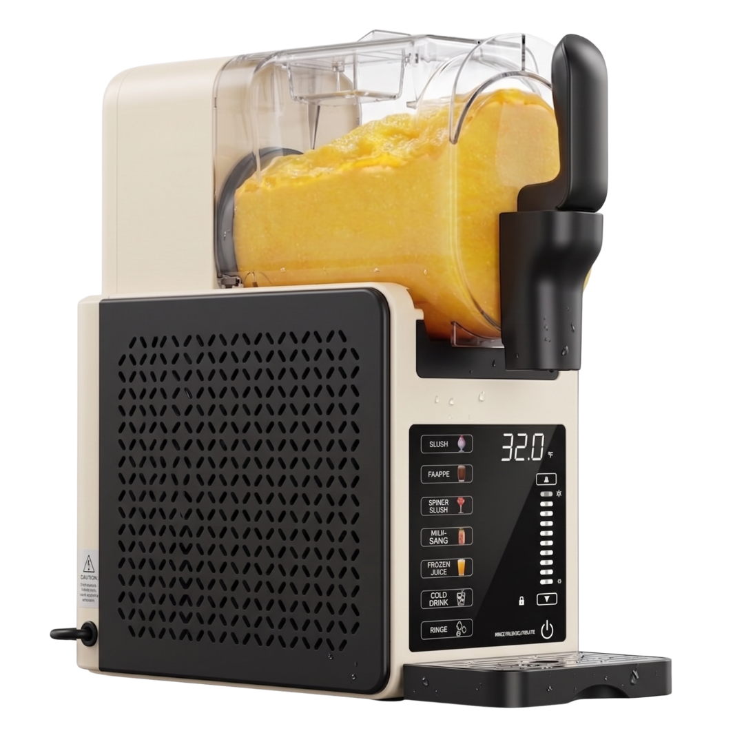 92oz Slushie Machine with 6 Presets, LED Display, Auto Clean