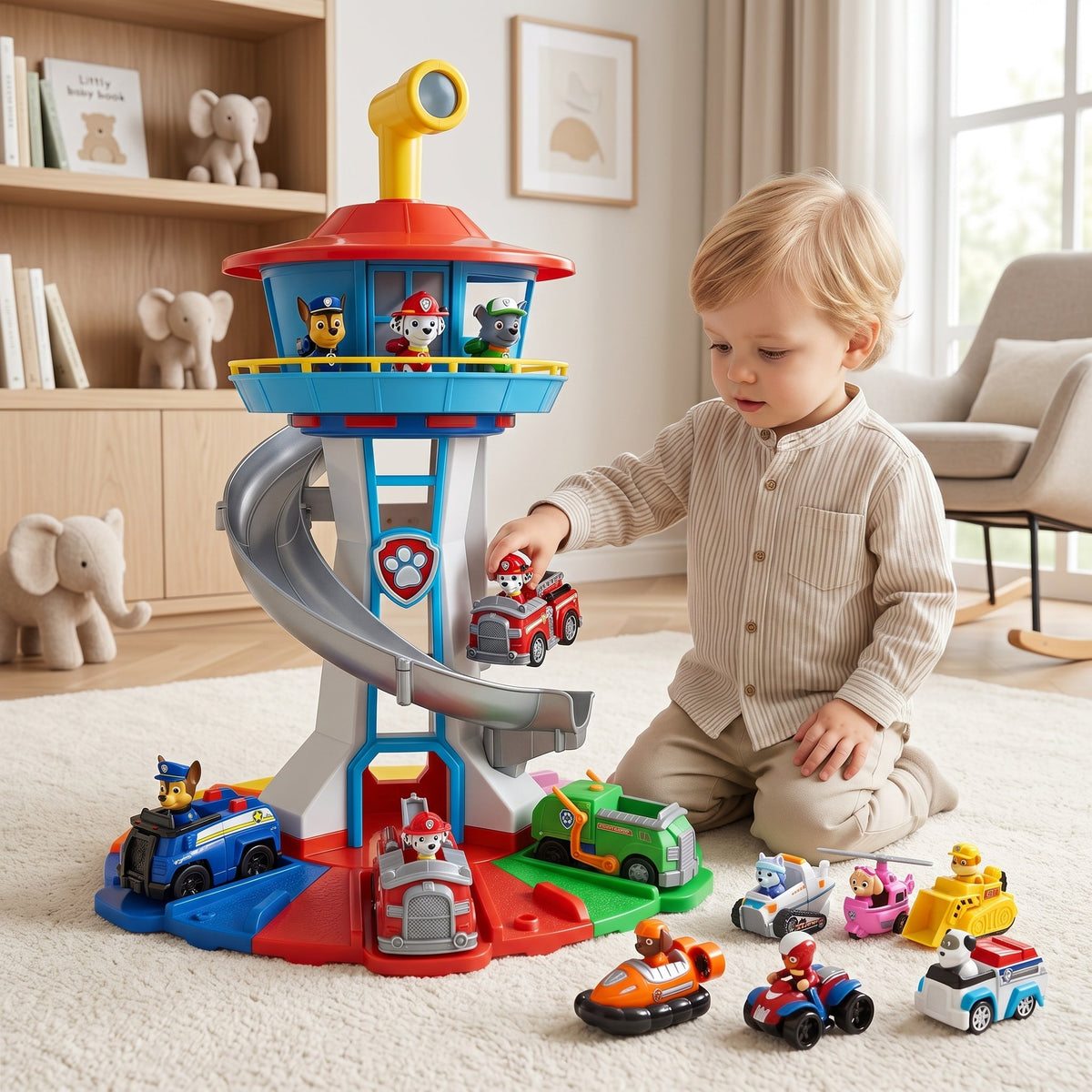 Zoom Car Slide Playset