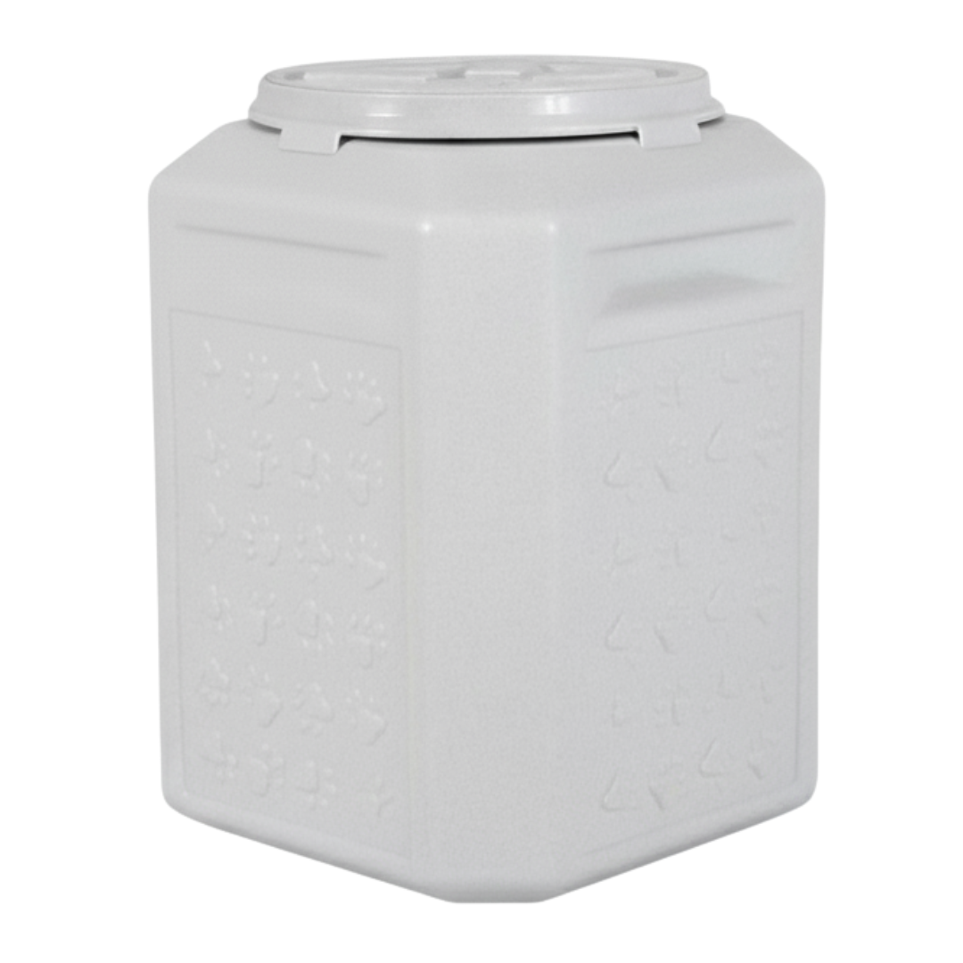 Airtight Pet Food Storage Container with Twist Lock Lid Multi-Size
