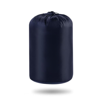 Camping Sleeping Bag with Water-Resistant Shell for Cold-Season Use