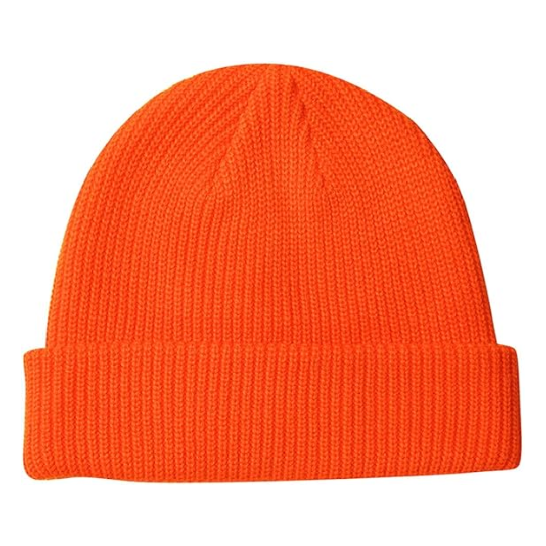 Classic Unisex Knit Beanie Hat for Winter Use