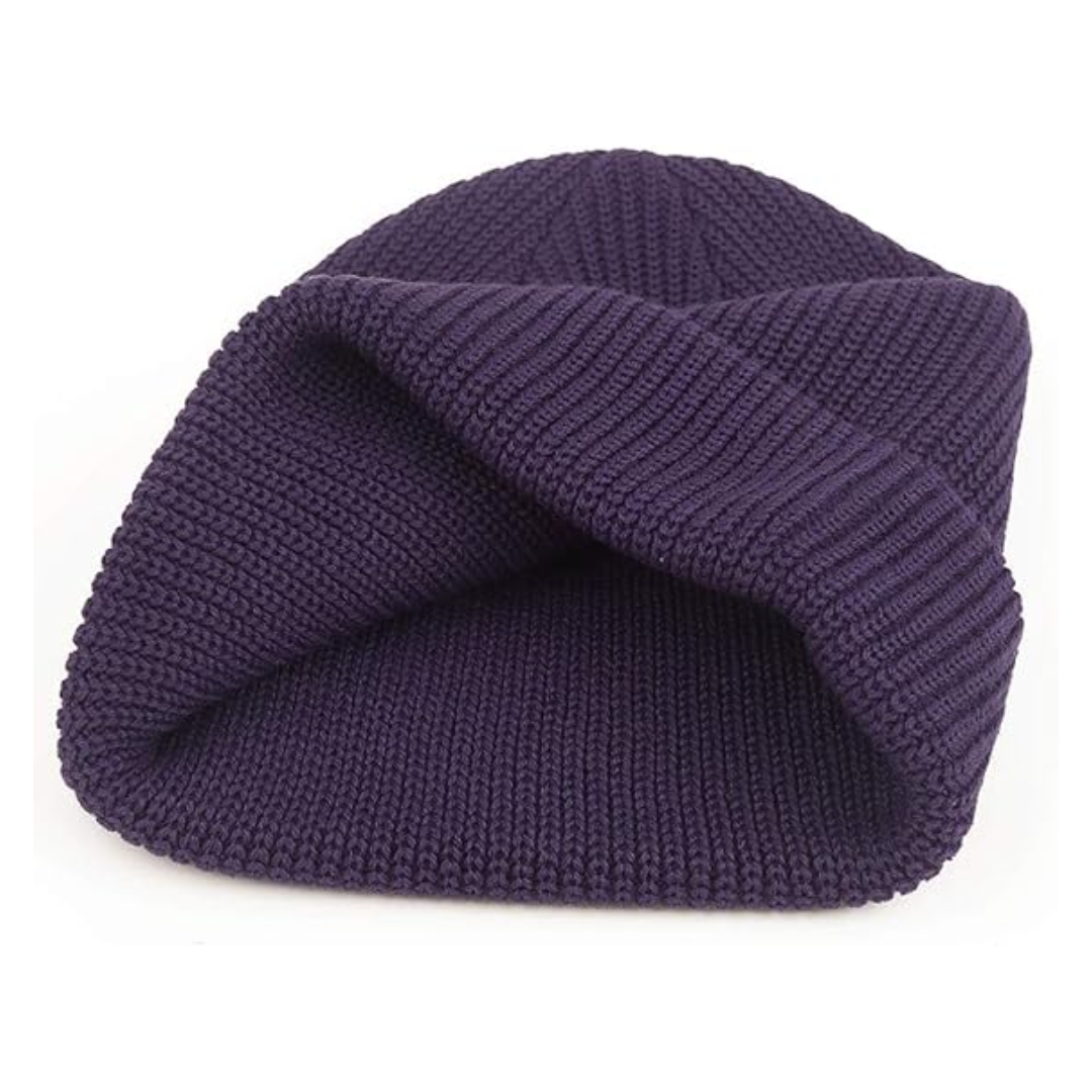 Classic Unisex Knit Beanie Hat for Winter Use