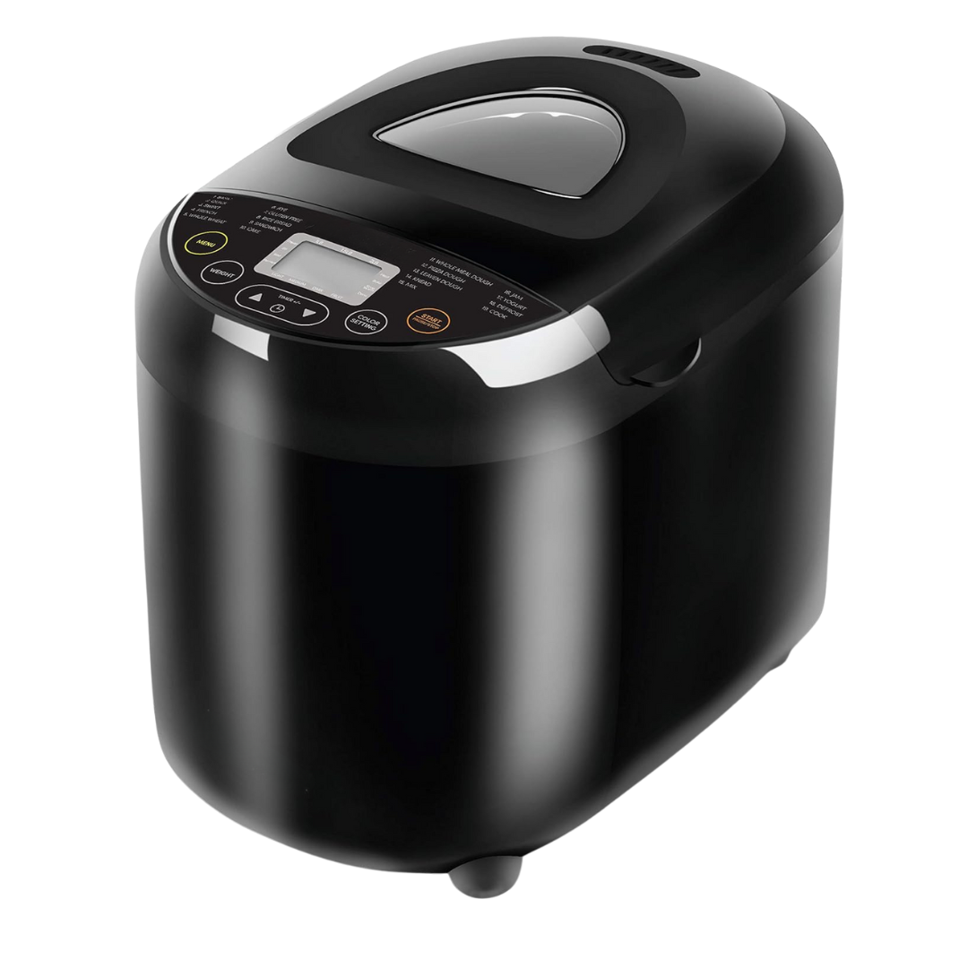 Digital Bread Maker with 19 Programs and 15 Hour Delay Timer