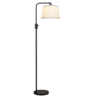 Matte Black-Linen Shade