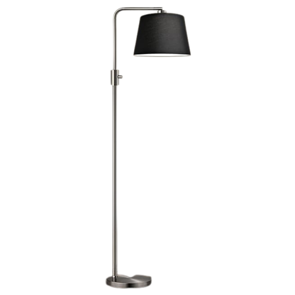 Dimmable Arc Floor Lamp with Different Shades, LED Bulb Included