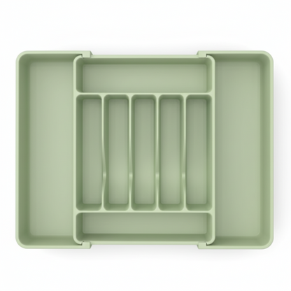 Expandable Silverware Drawer Organizer with 7 to 9 Compartments