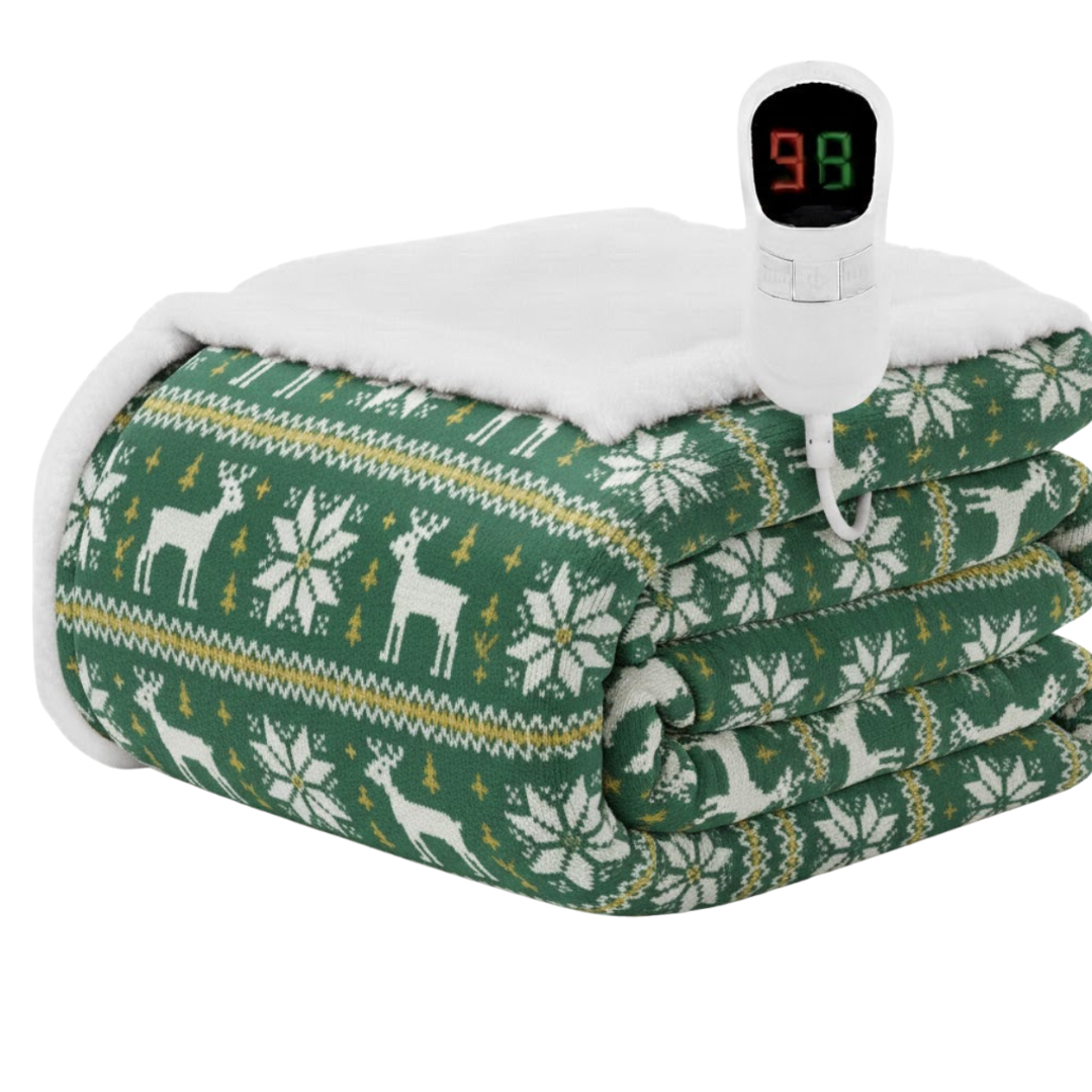 Full Size Heated Blanket with 10 Heat Levels and Auto Shut-Off