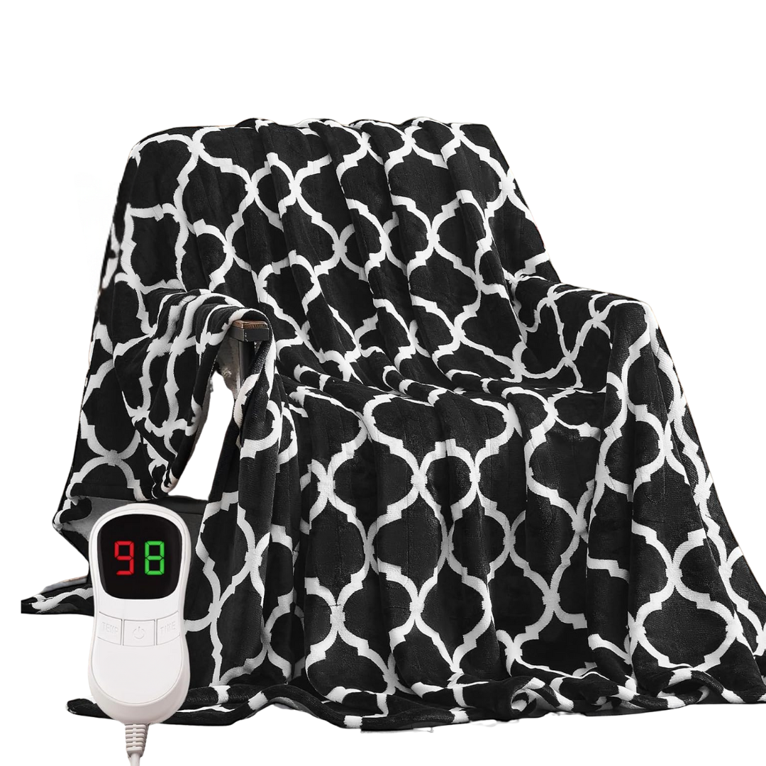 Full Size Heated Blanket with 10 Heat Levels and Auto Shut-Off