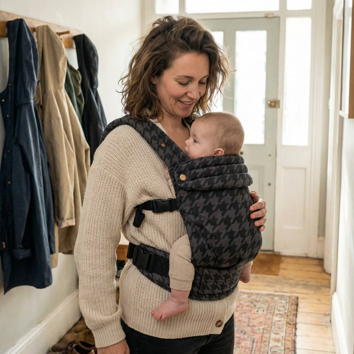 Harbor Checkered Baby Carrier