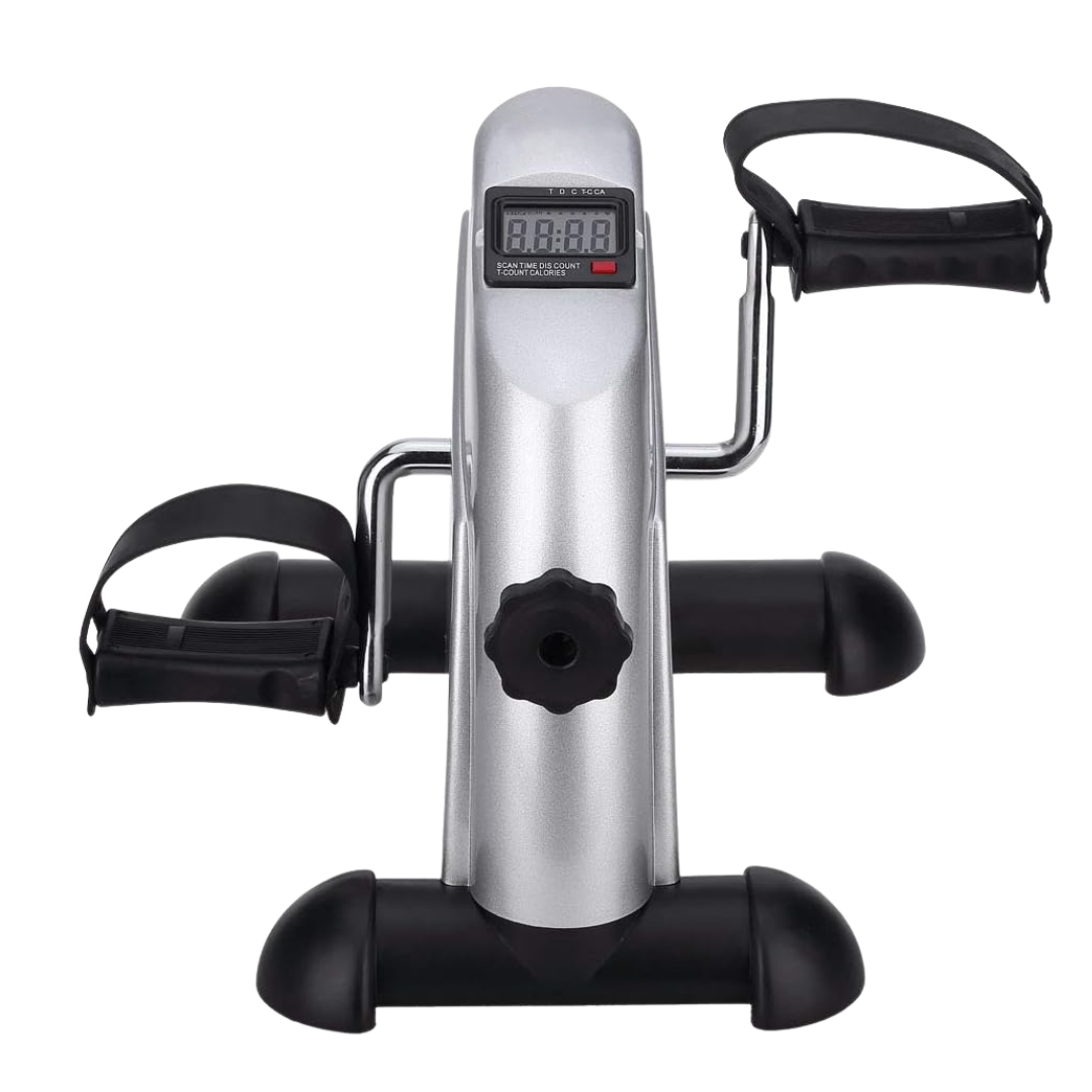 Mini Exercise Bike with Adjustable Resistance and LCD Display