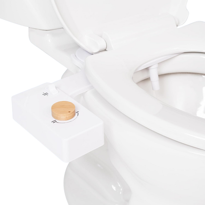 Non-Electric Bidet Toilet Seat Attachment, Adjustable Spray Control