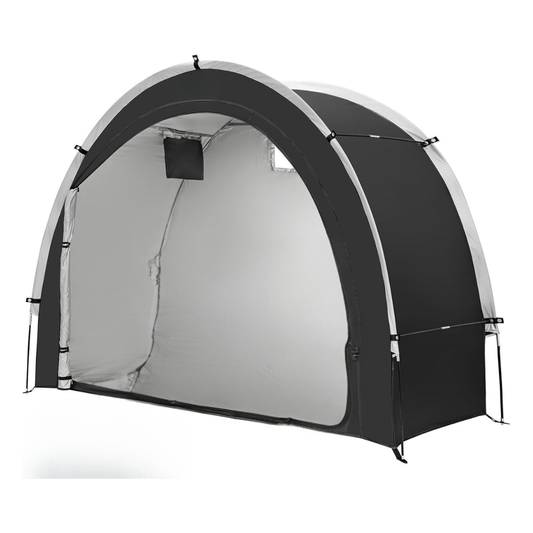Outdoor Bike Storage Tent Shed Water-resistant Cover for 2–8 Bikes