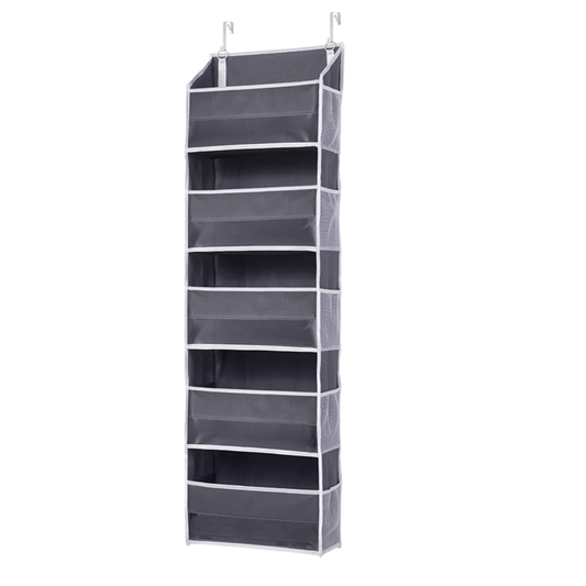Over Door Hanging Organizer with 5 Pockets & Side Mesh Storage
