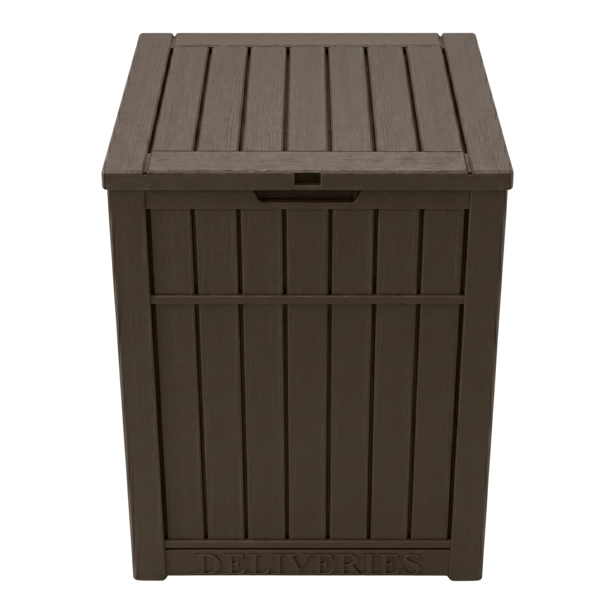 Package Delivery Box 180 L Resin Parcel Storage with Sign Panel
