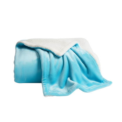 Sherpa Fleece Blanket – Soft Microfiber for Beds and Couches