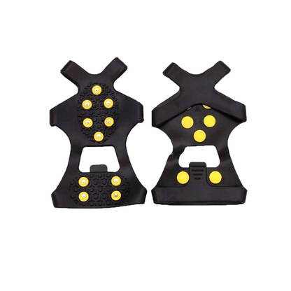 Snow Cleats with Steel Spikes for Shoes and Boots