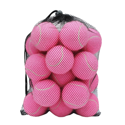 Training Tennis Balls 20-Pack with 2.58-Inch Diameter and Mesh Bag