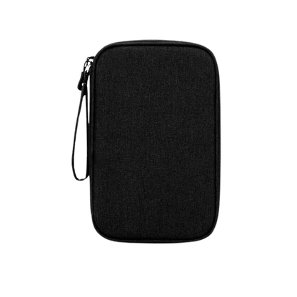 Travel Cable Organizer Pouch with Double Layer Water-Resistant Case