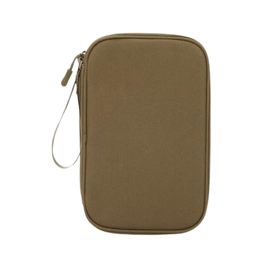 Travel Cable Organizer Pouch with Double Layer Water-Resistant Case
