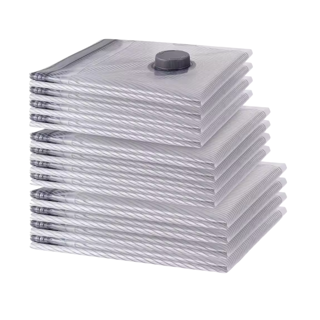 Vacuum Seal Bags for Travel, Packing with Rechargeable Air Pump