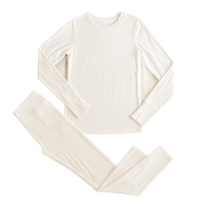 Women’s Fleece Lined Thermal Base Layer Shirt and Leggings Set